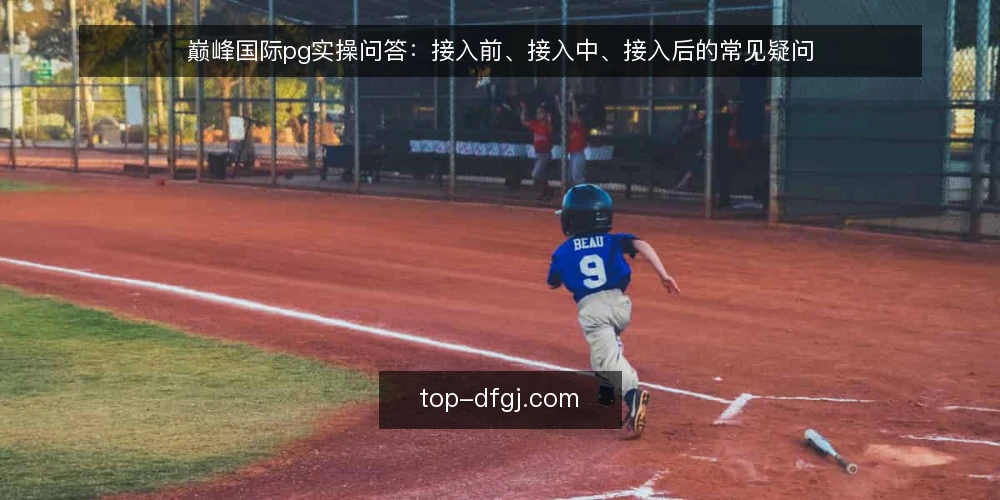巅峰国际pg实操问答：接入前、接入中、接入后的常见疑问 — 接入巅峰国际pg前，需要准备哪些基本条件？ 配图