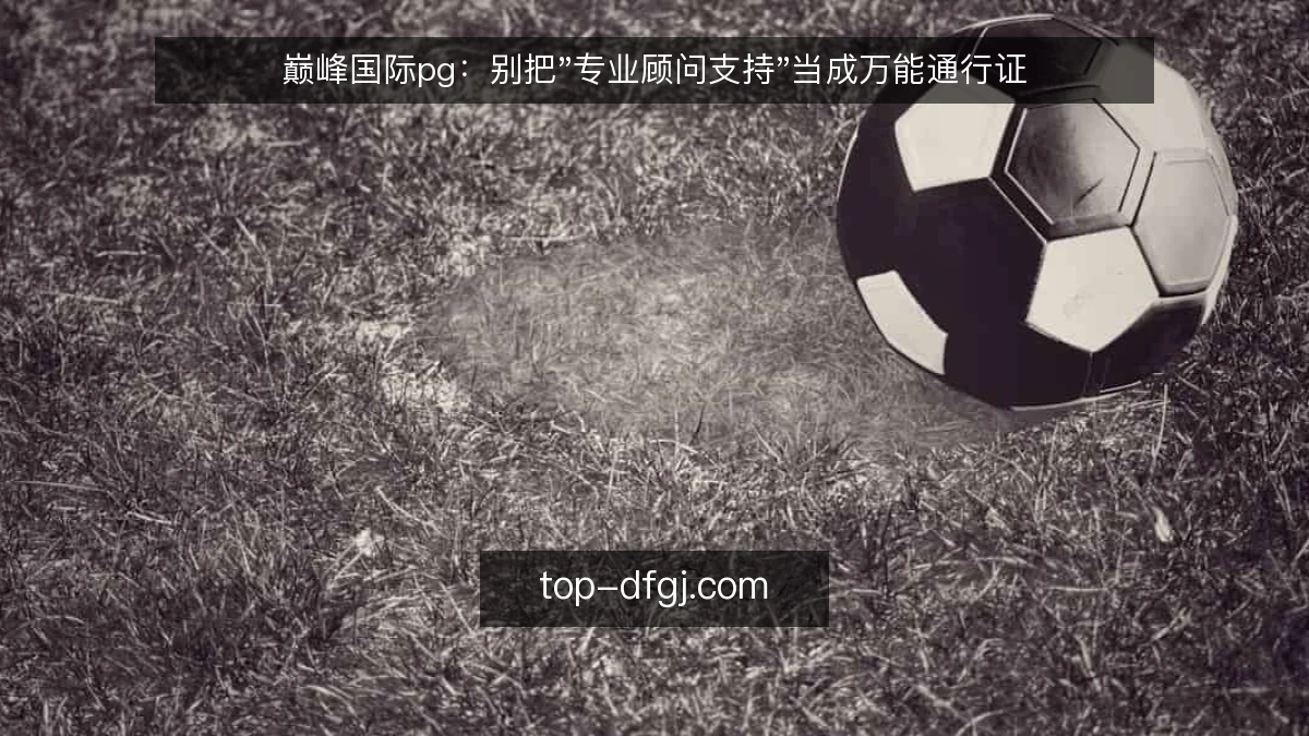巅峰国际pg:别把"专业顾问支持"当成万能通行证
